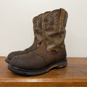 Ariat H20 workhog composite toe boots 12D